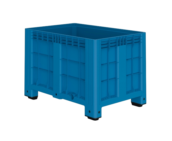 Большой контейнер 1200x800x800 мм iBOX со сплошными стенками и дном, на ножках