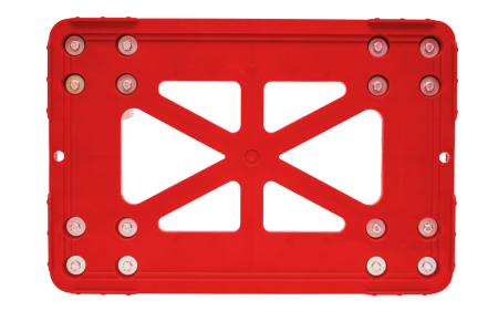 Тележка для ящика VP 508, на полиамидных колёсиках