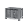 Пластиковый контейнер IBOX 1200х800 (перфорированный, на ножках)